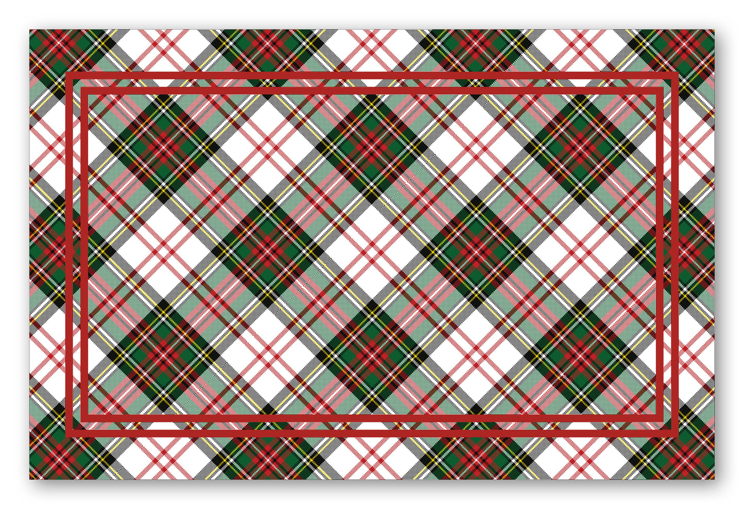 Dress Stewart Tartan Plaid Placemat
