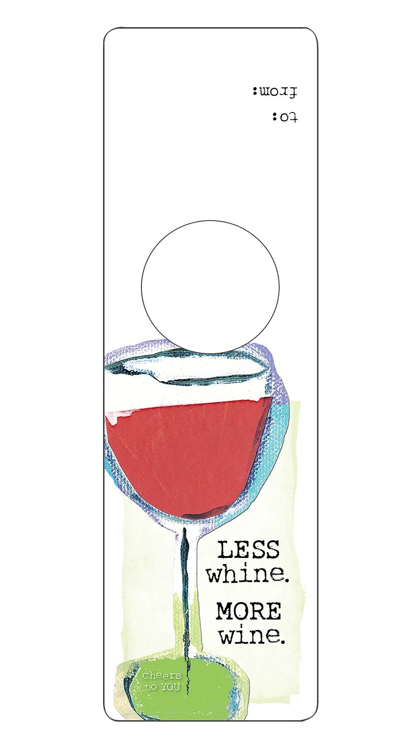 AFH008 Bottleneck Gift Tag