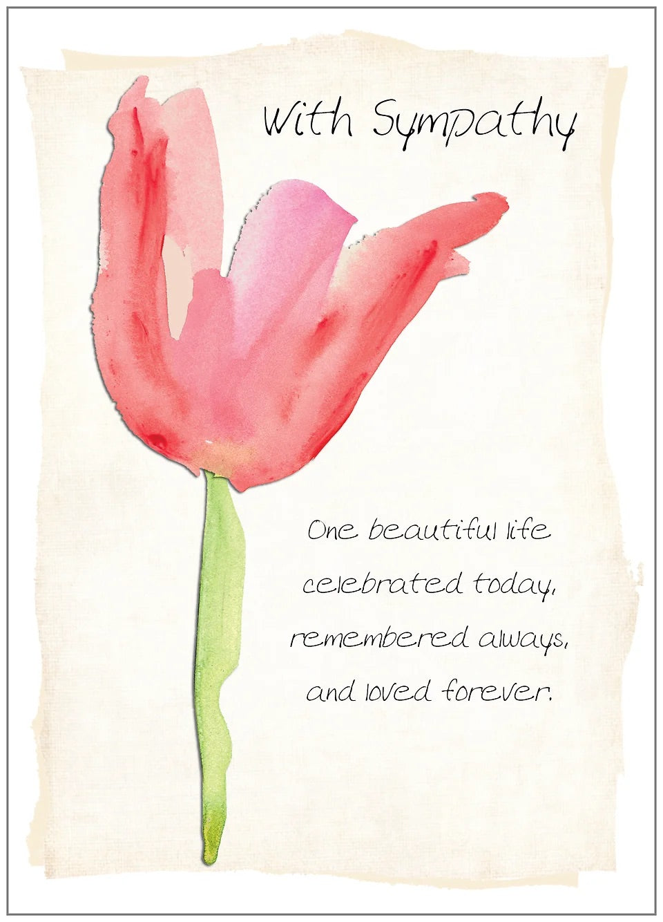 AFH041 Sympathy Card