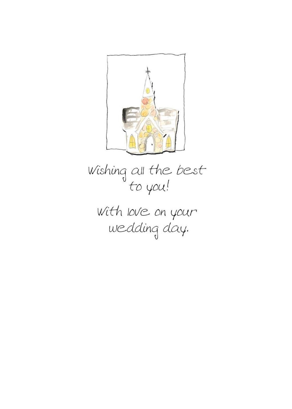 AFH055 Wedding Card
