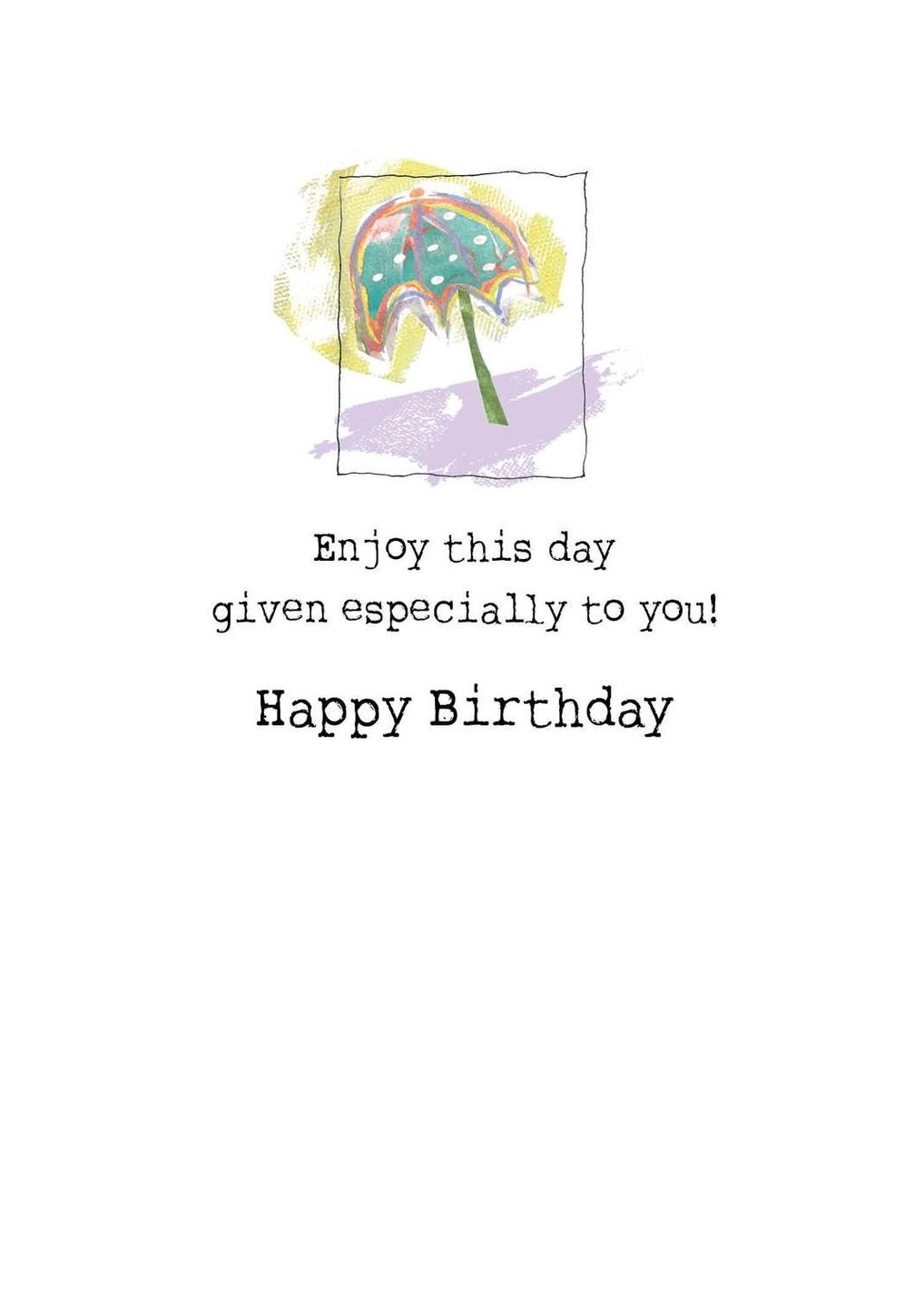 AFH107 Birthday Card