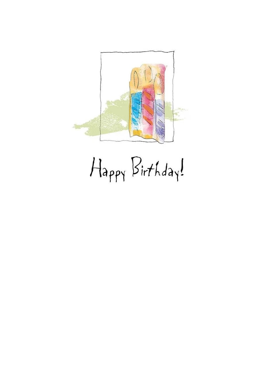 AFH130 Birthday Card