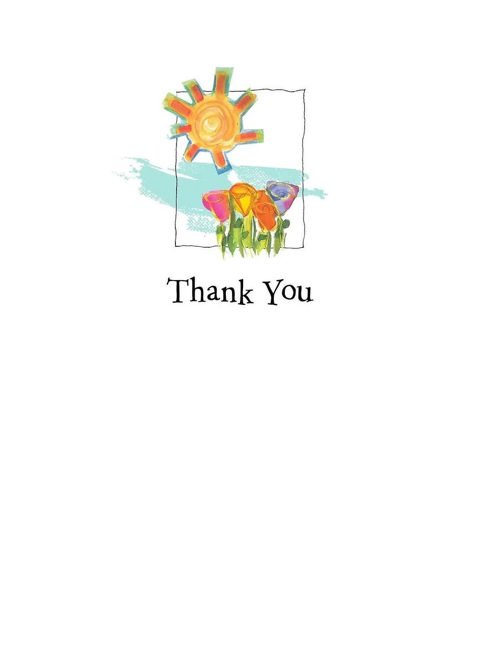 AFH134 Thank You Card