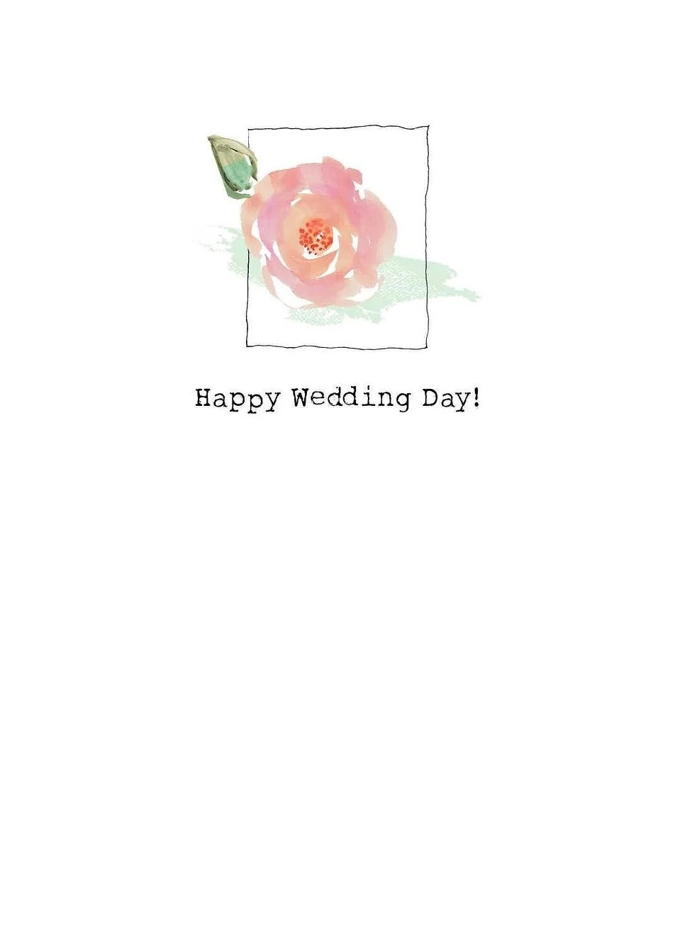 AFH144 Wedding Card