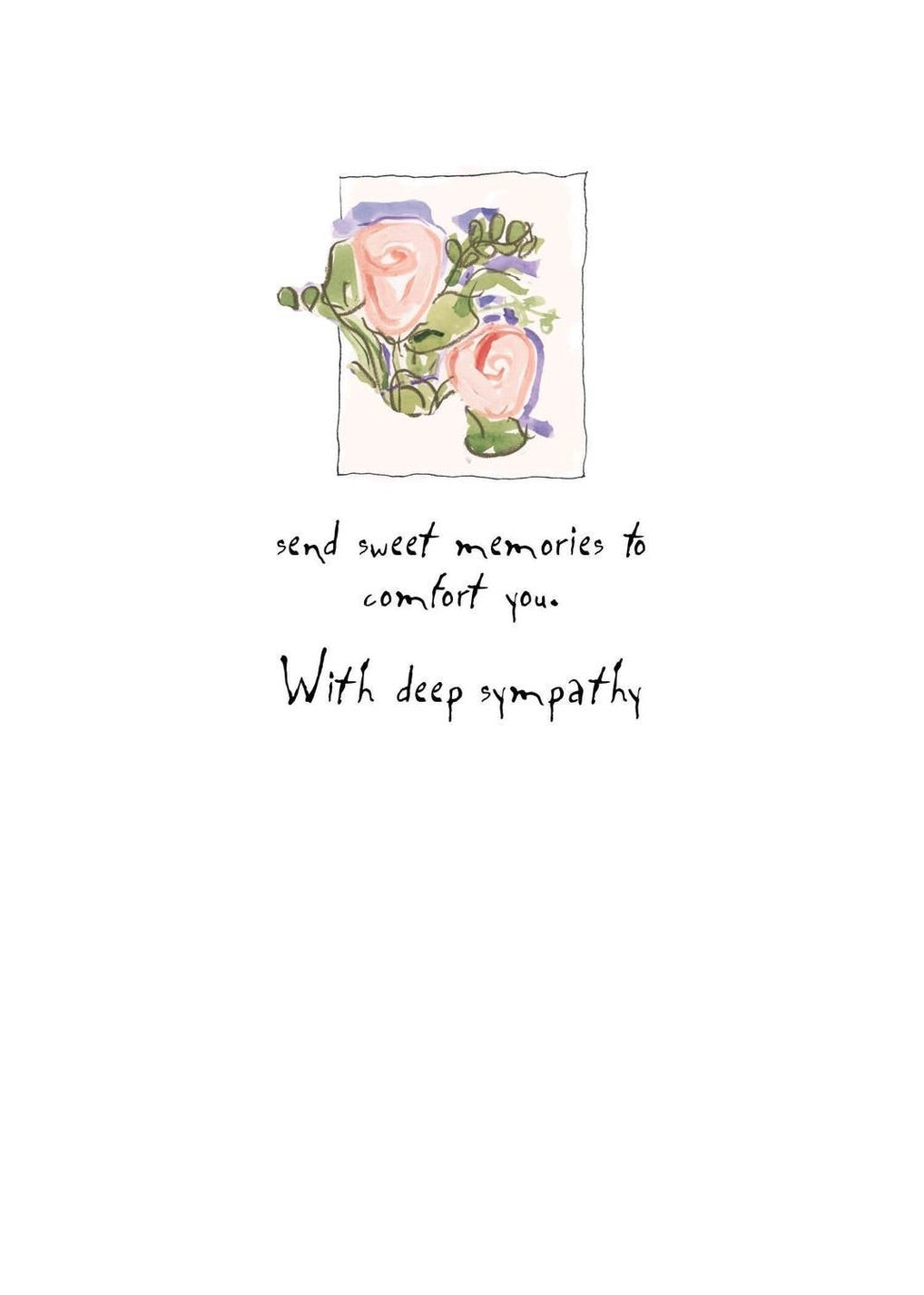 AFH154 Sympathy Card