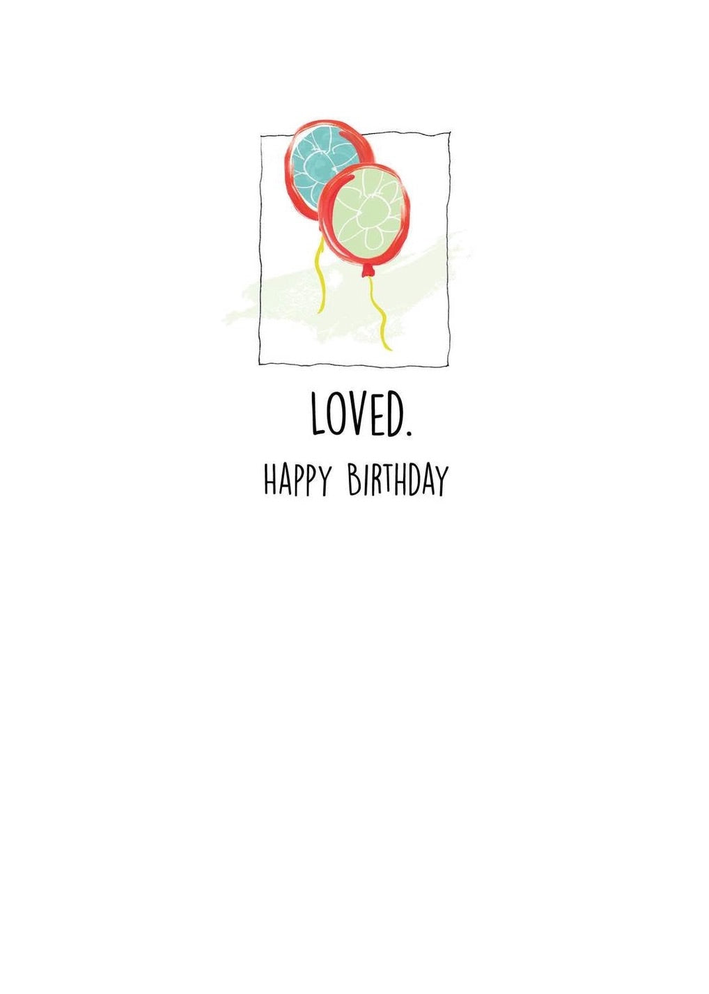 AFH215 Birthday Card