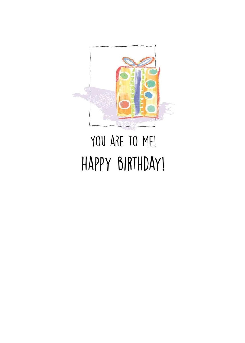 AFH238 Birthday Card