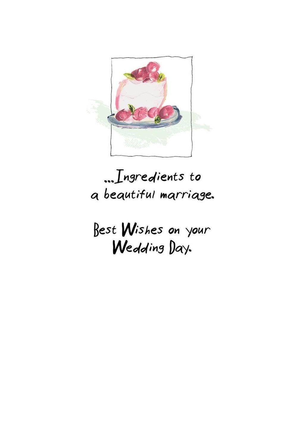 AFH273 Wedding Card