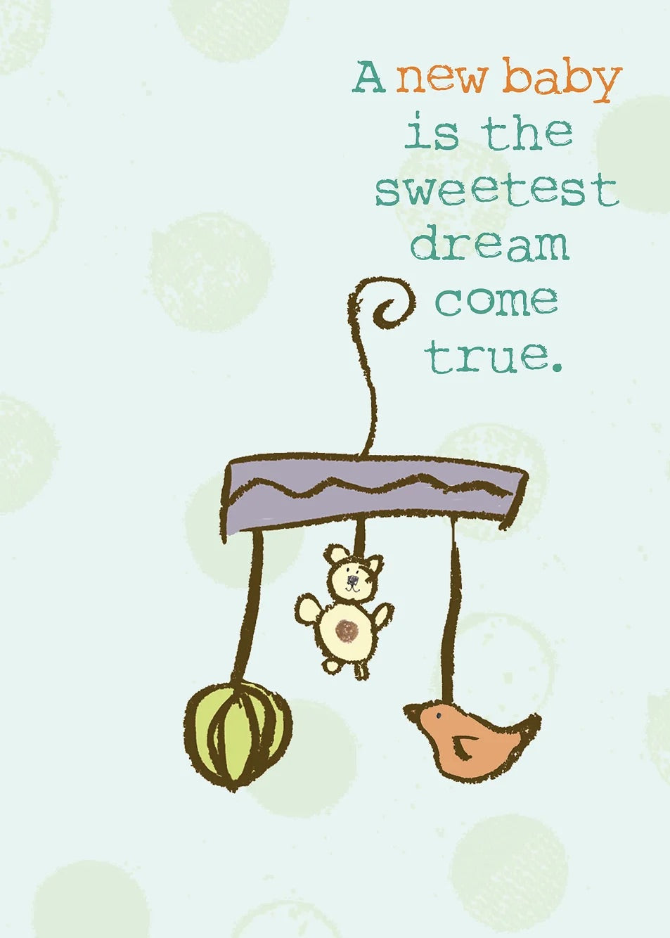 AFH353 Baby Card