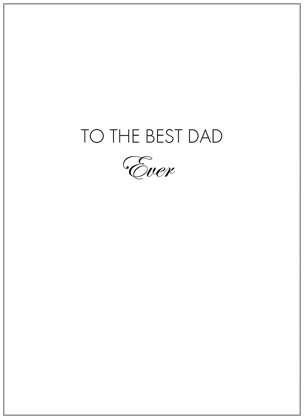 SEH AO297 Father's Day Card