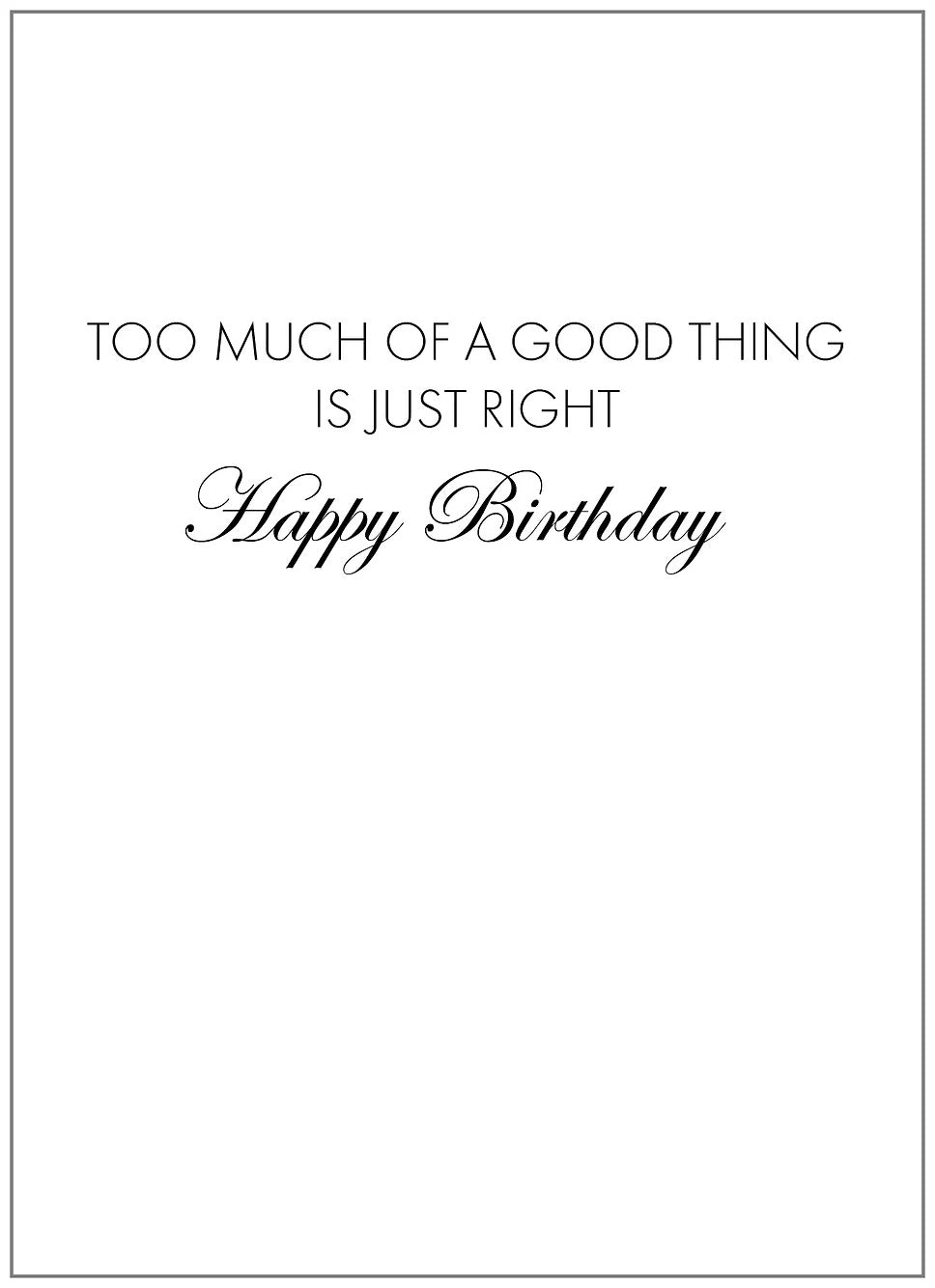 SEH AO353 Birthday Card