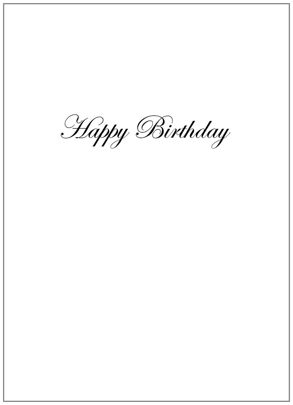 SEH AO418 Birthday Card