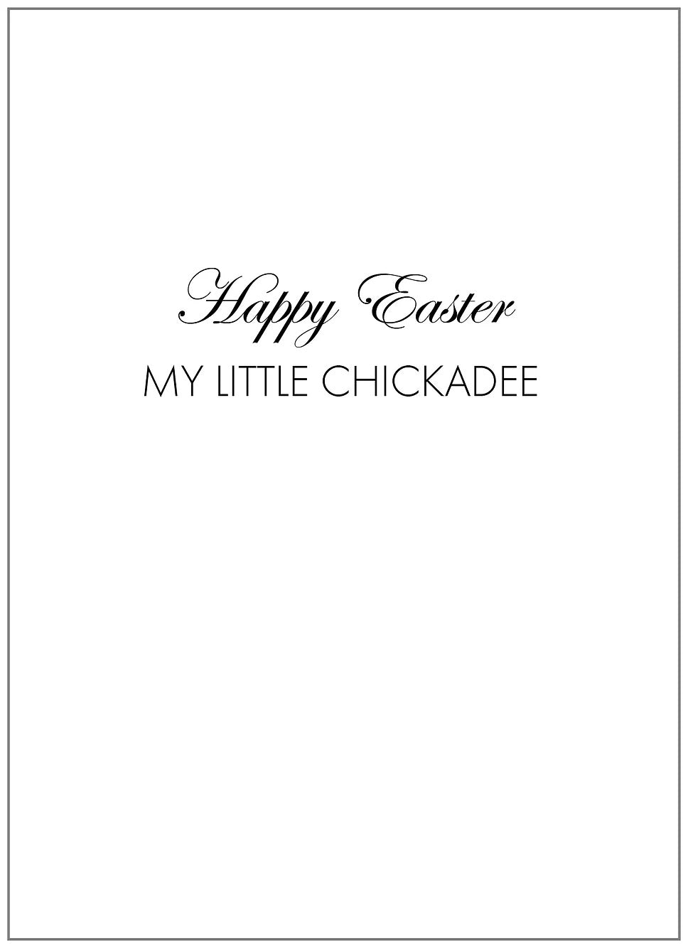 SEH AO419 Easter Card