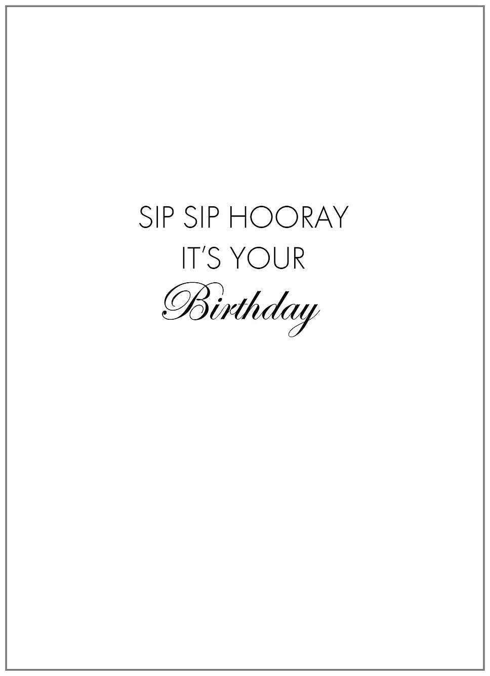SEH AO442 Birthday Card