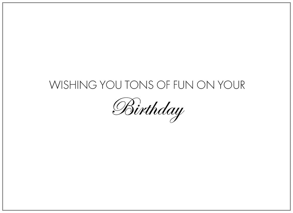 SEH AO487 Juvenile Birthday Card