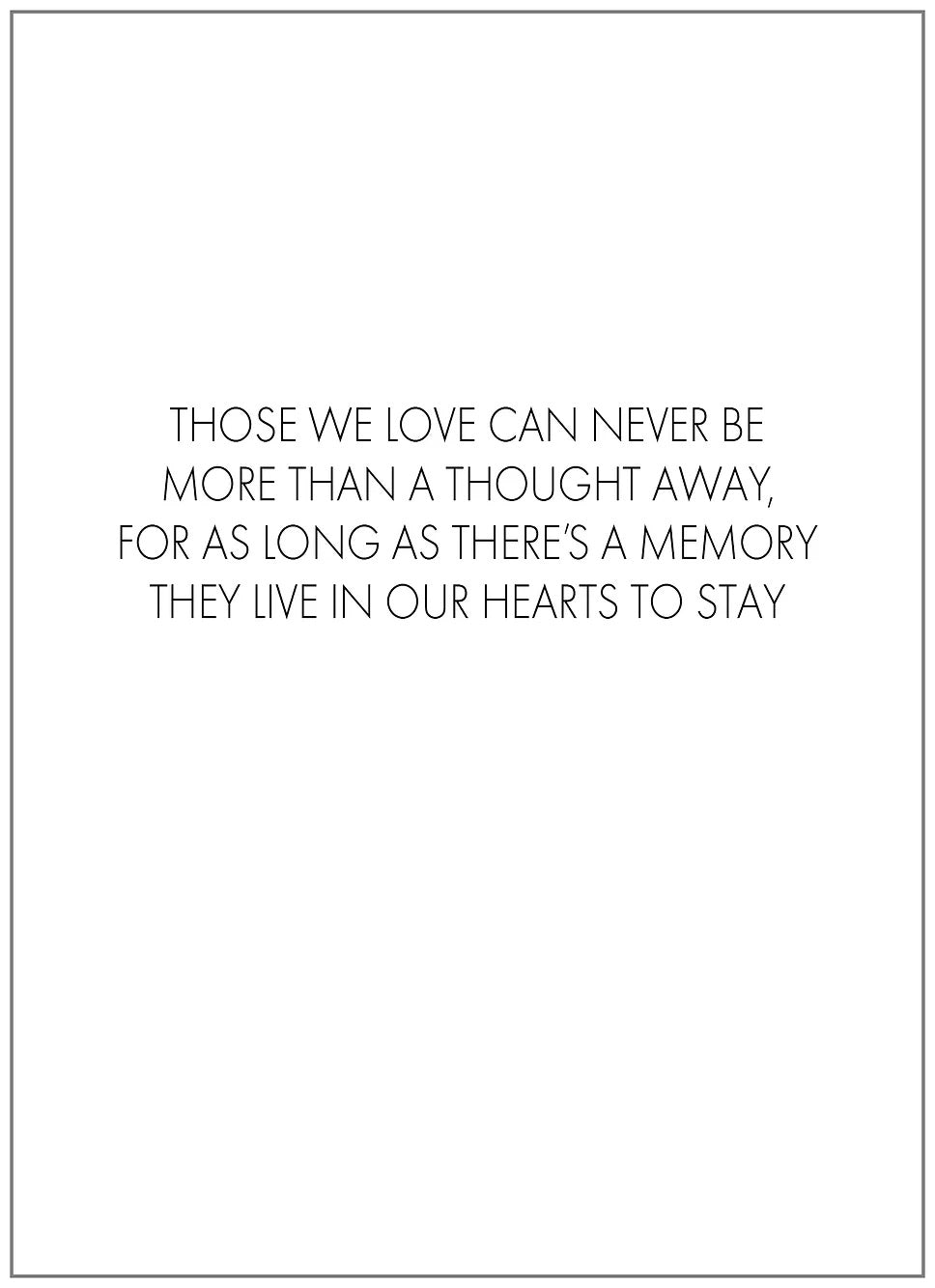 SEH AO581 Sympathy Card