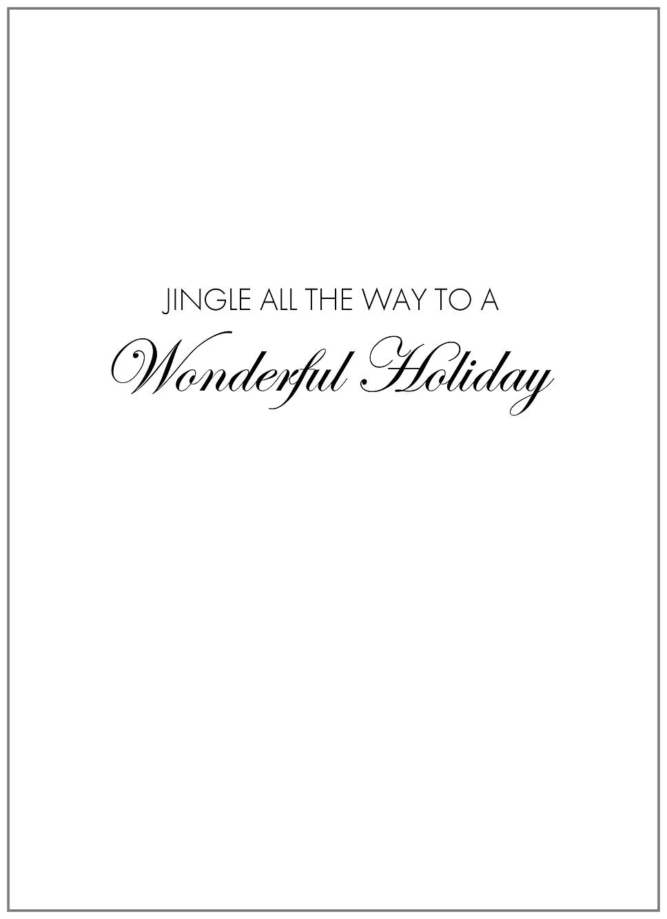 SEH AO587 Christmas Card