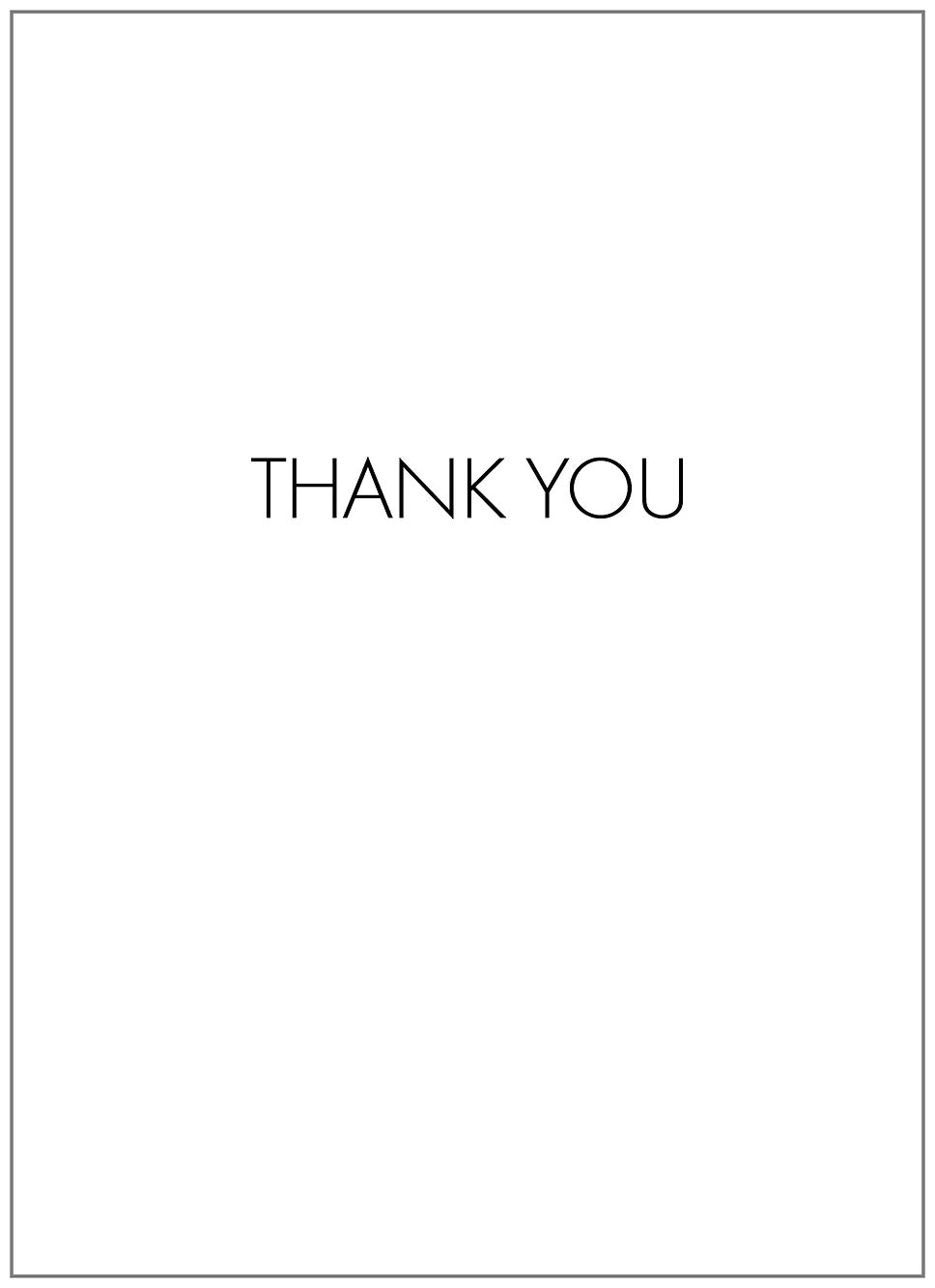 SEH AO590 Thank You Card