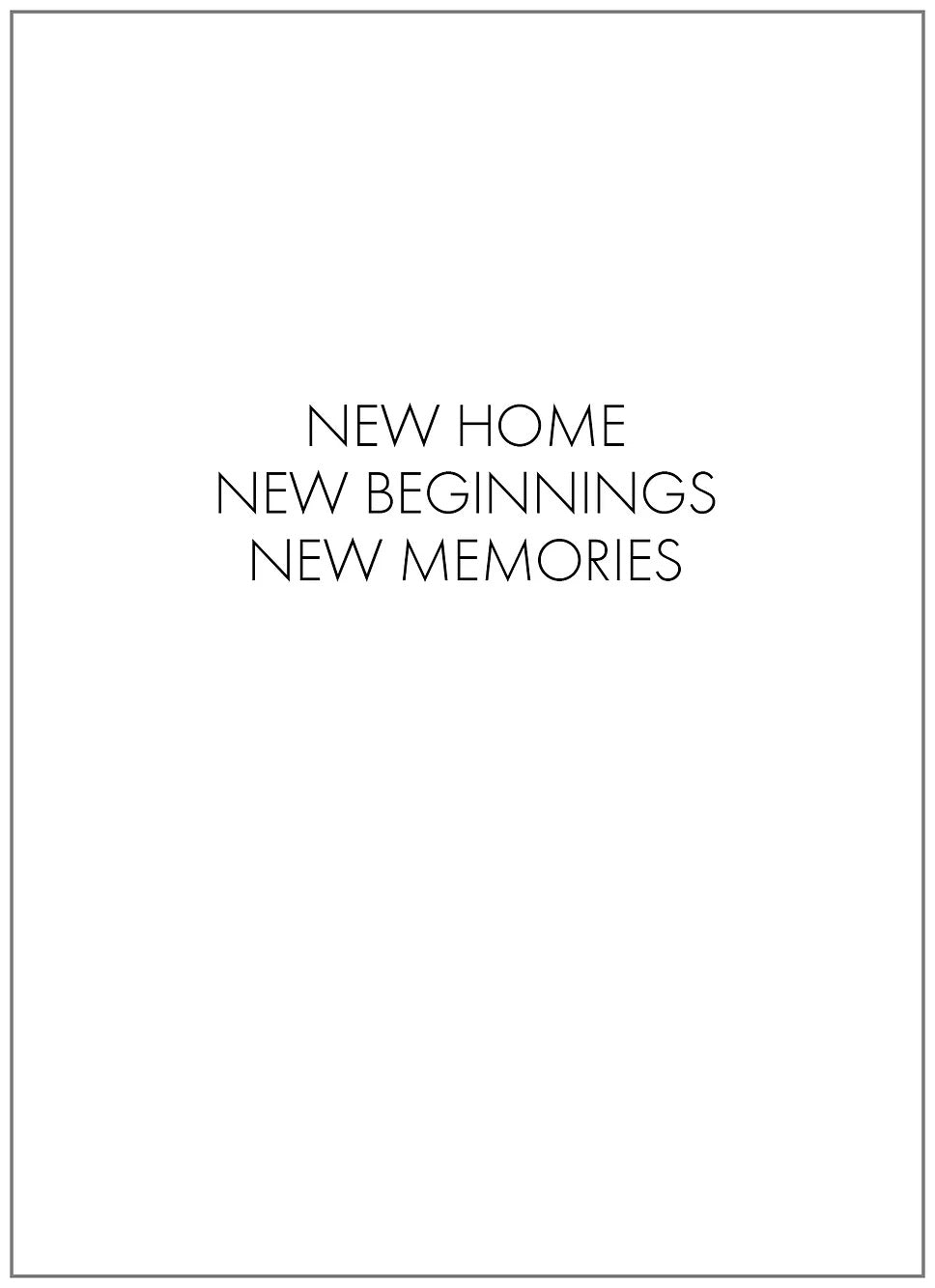 SEH AO601 New Home Card