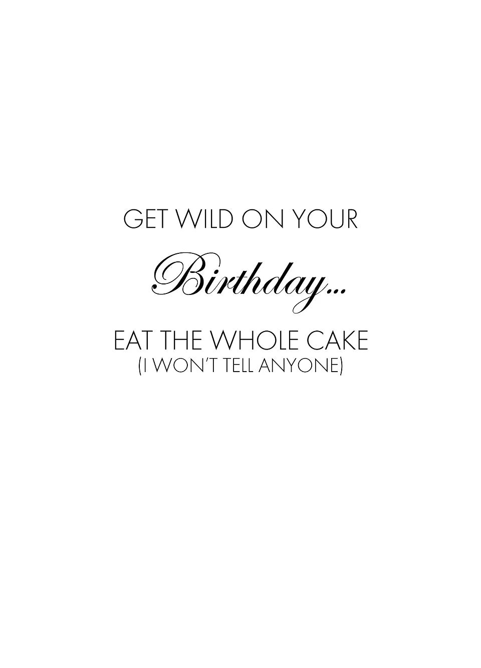 SEH AO611 Birthday Card