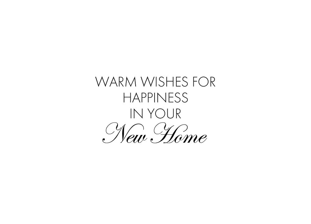 SEH AO633 New Home Card