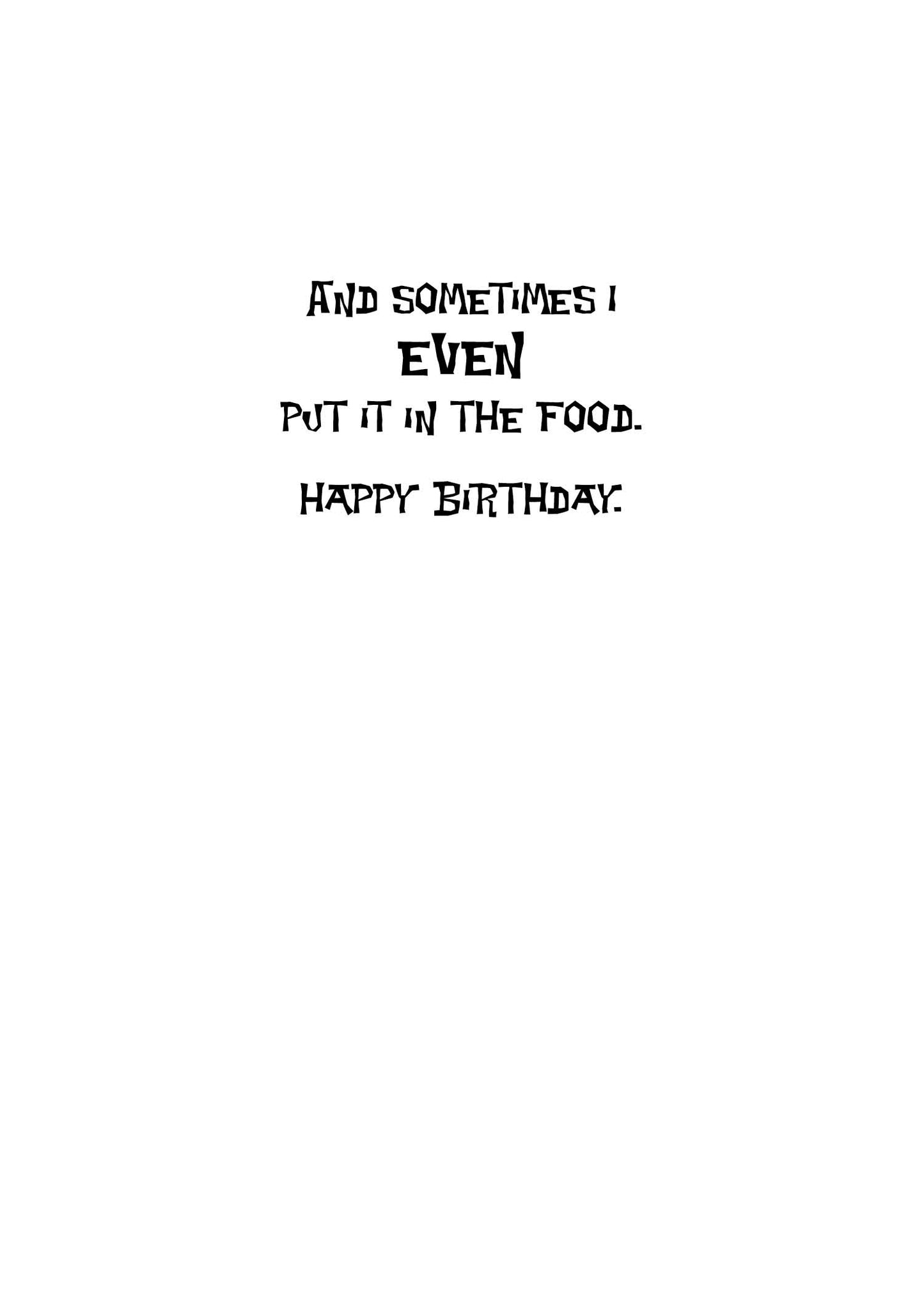 AP0573 Birthday Card