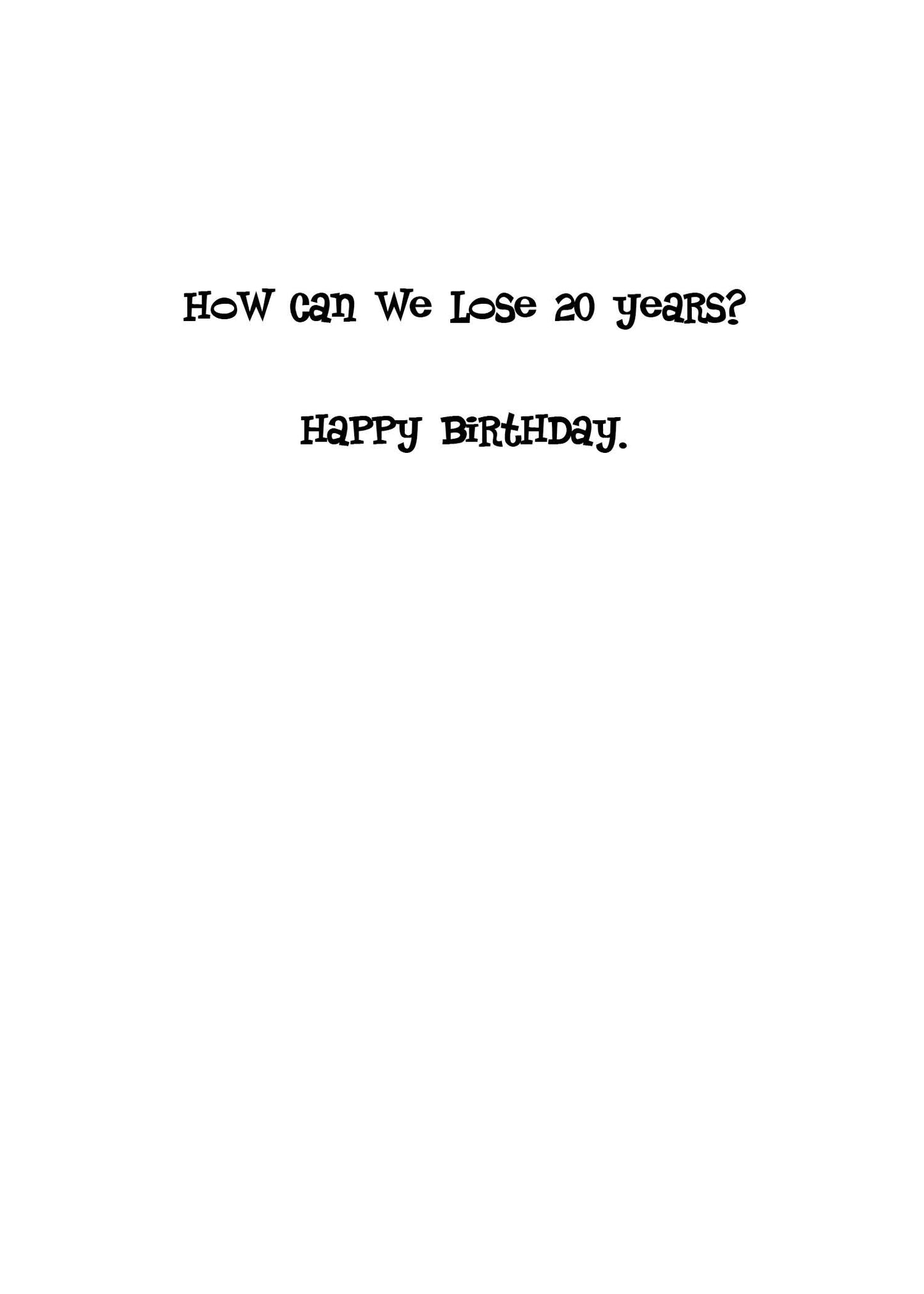 AP0584 Birthday Card