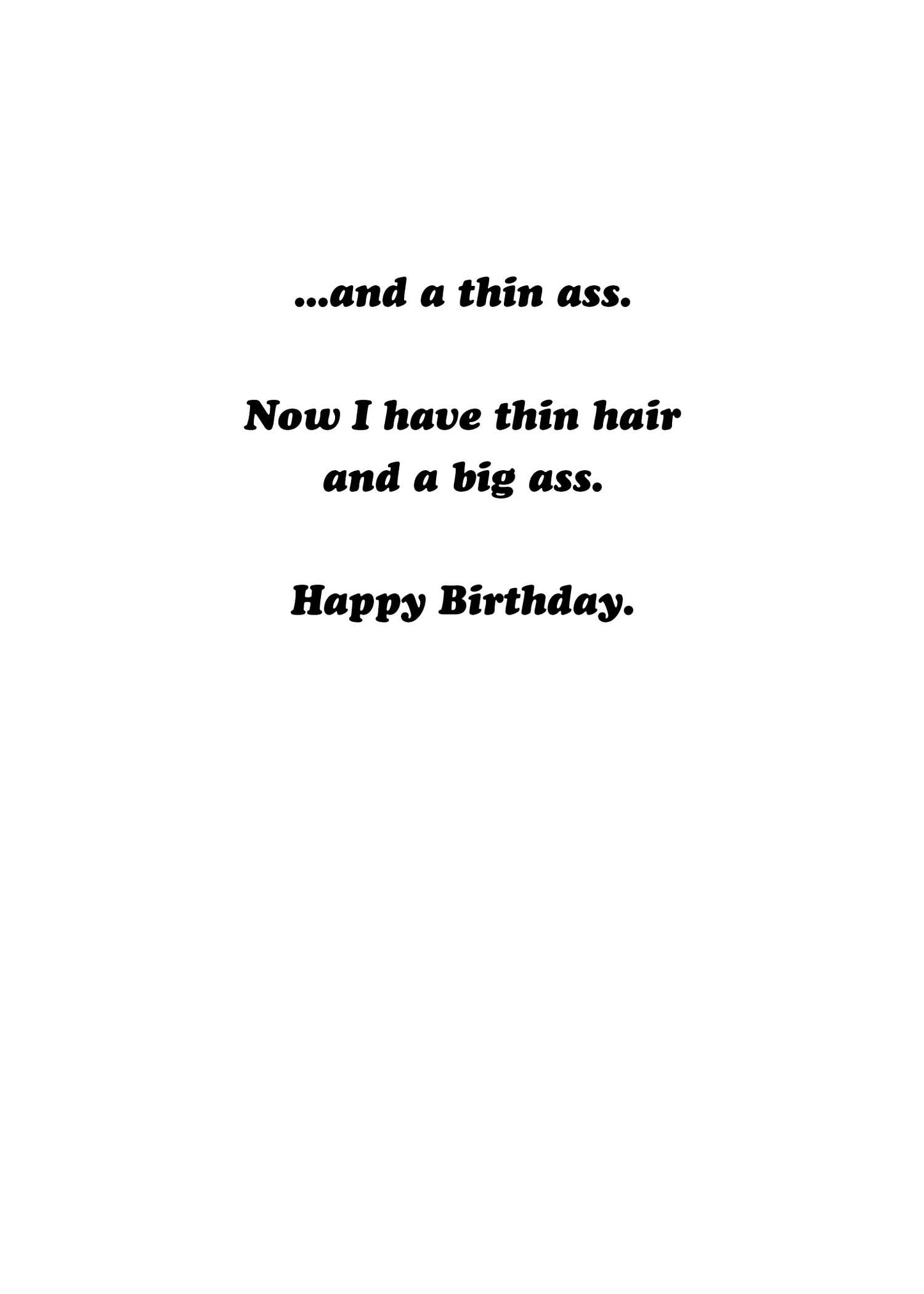 AP0960 Birthday Card