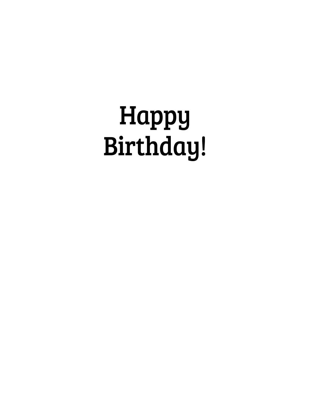 AP1411 Birthday Card