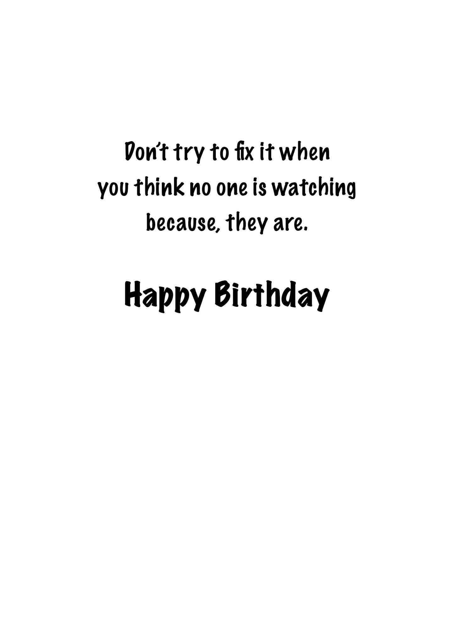 AP1470 Birthday Card