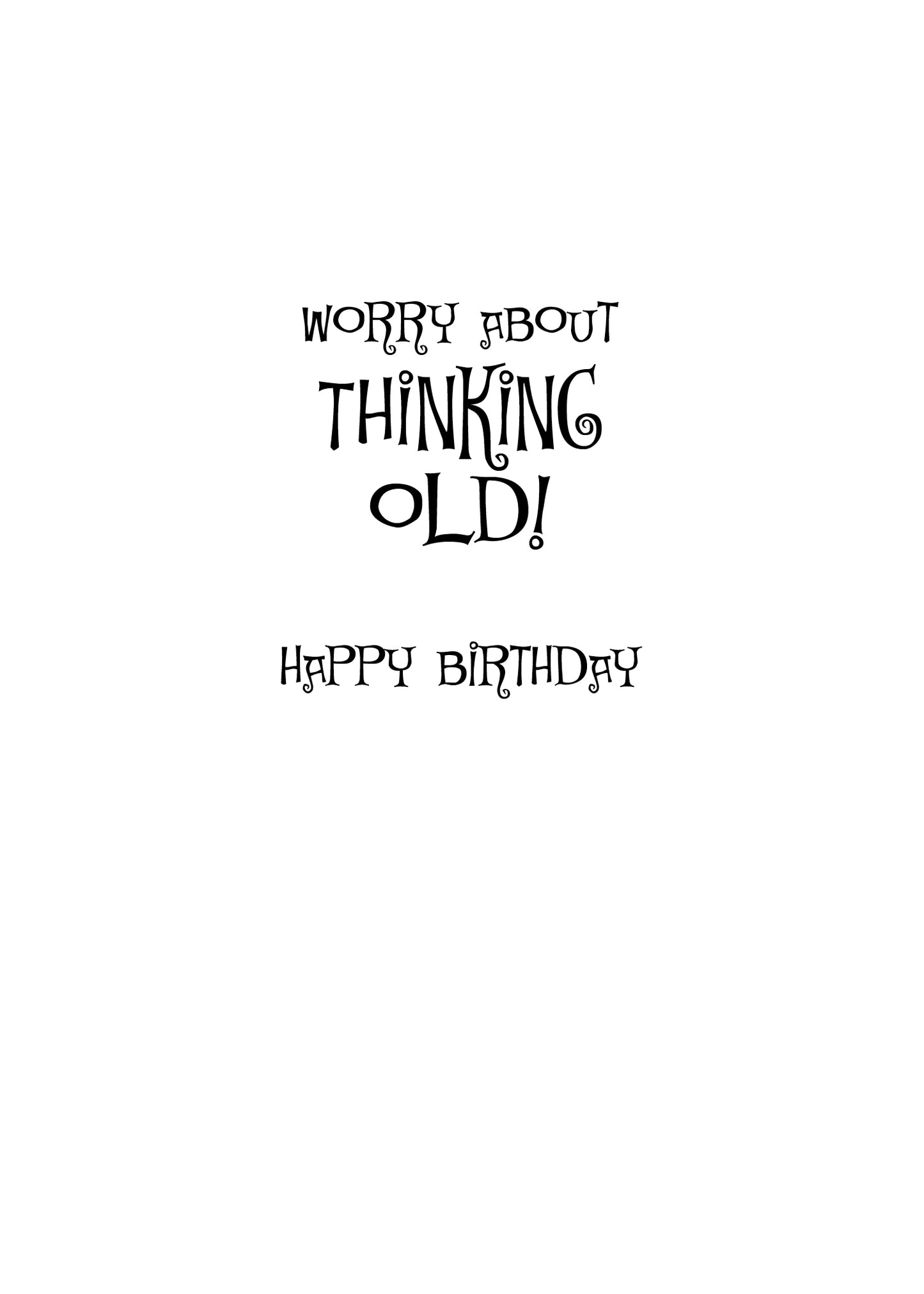 AP1498 Birthday Card
