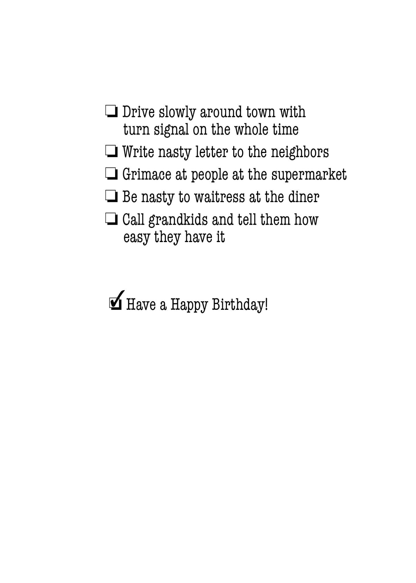 AP1527 Birthday Card
