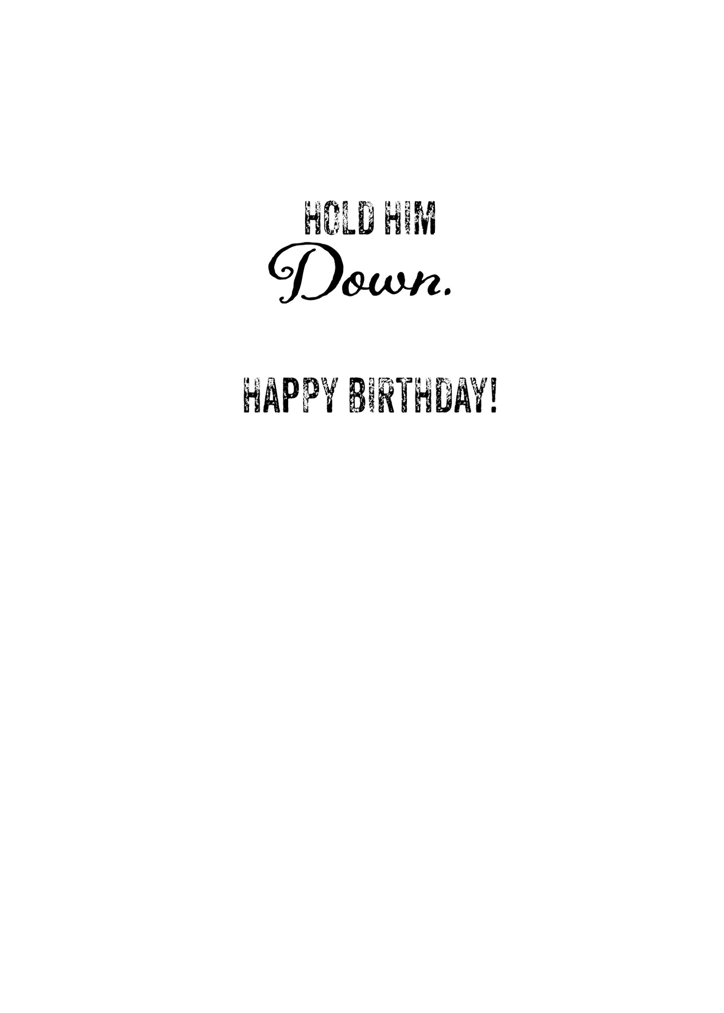 AP1531 Birthday Card