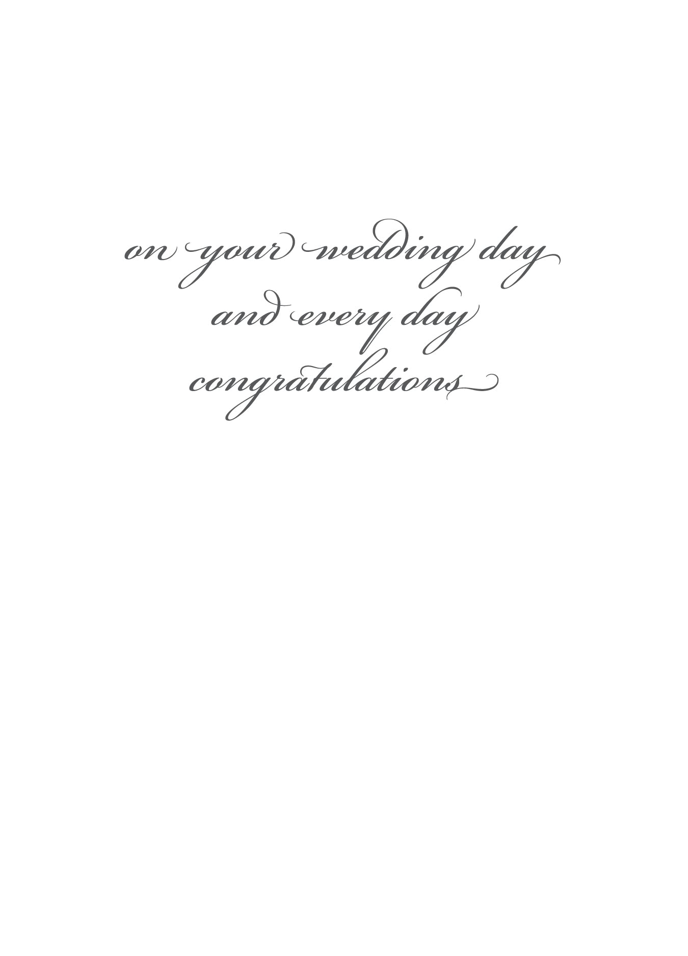 ASD499EM Embellished Wedding Card