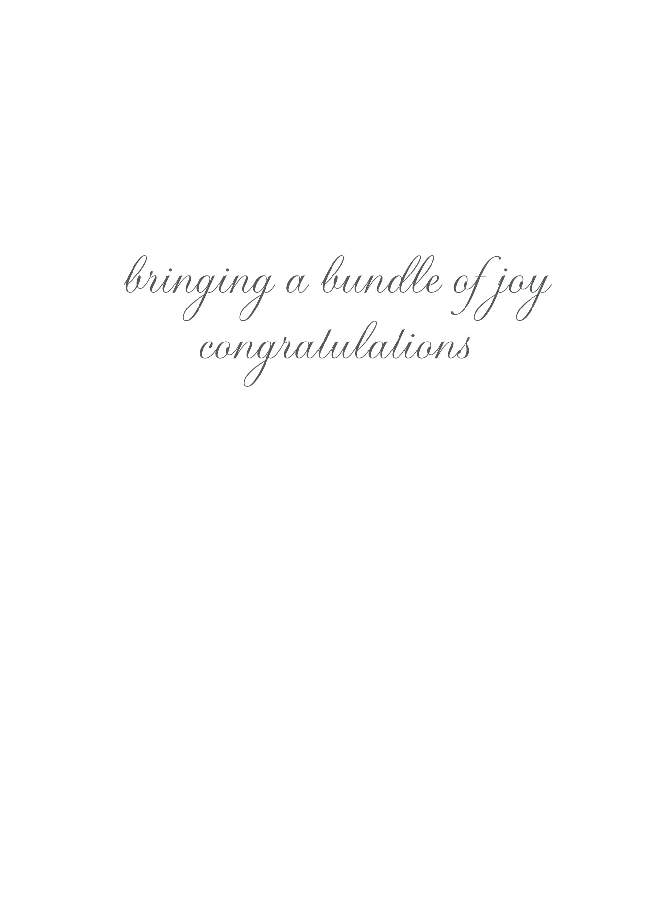 ASD500EM Embellished Baby Card