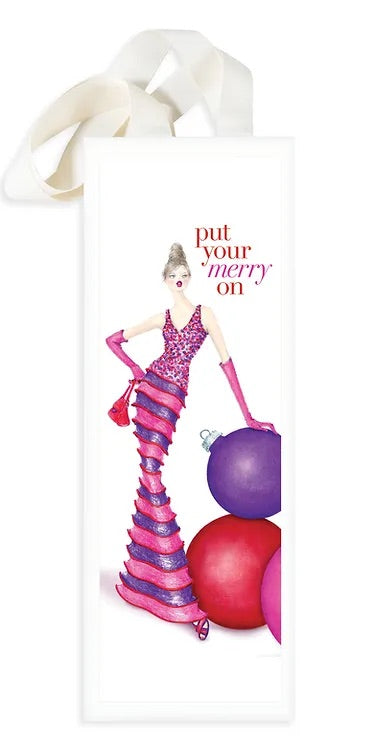 ASD071 Holiday Wine Bag