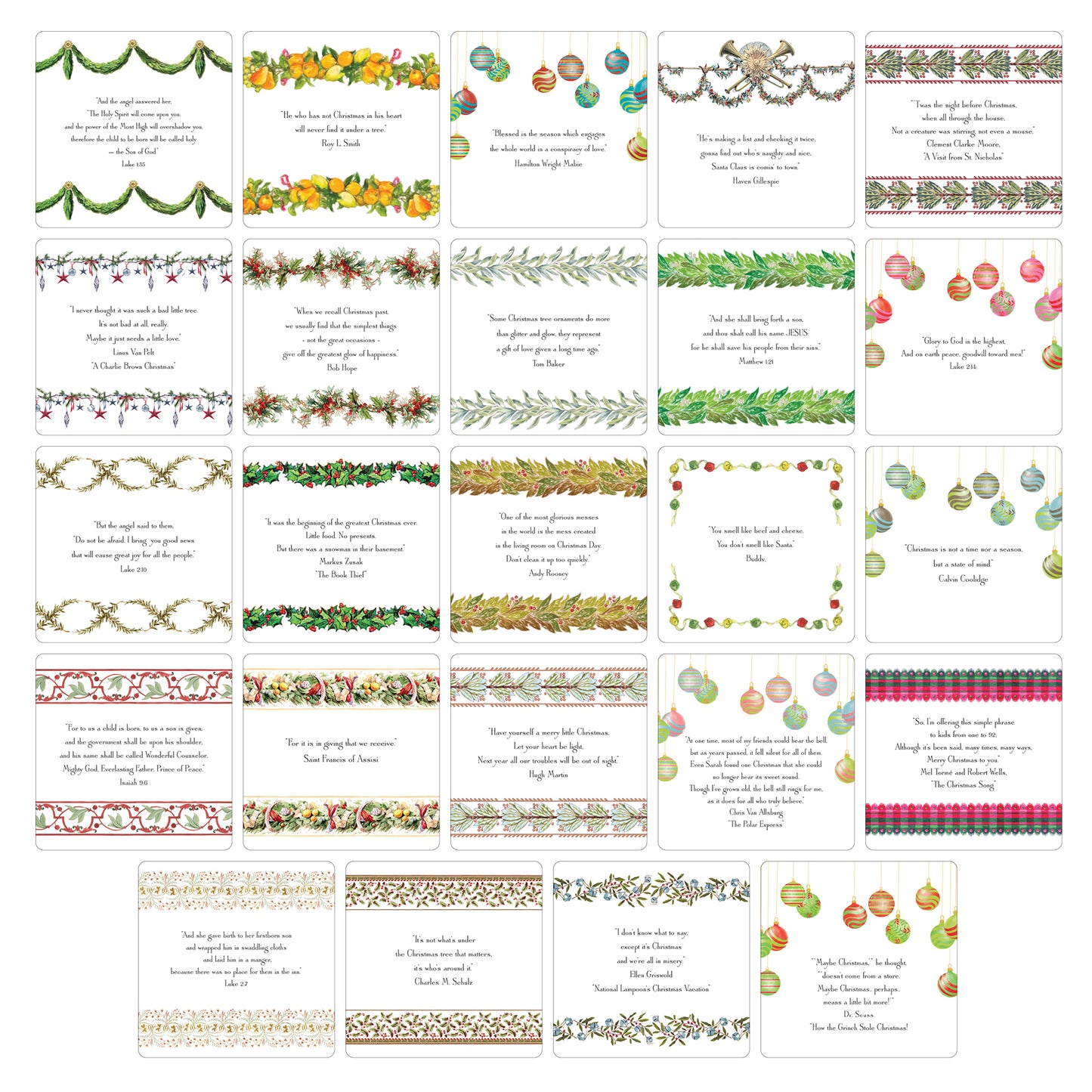 Christmas Quotes Oversized