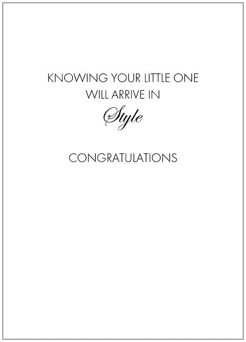 SEH CCC053 Baby Card