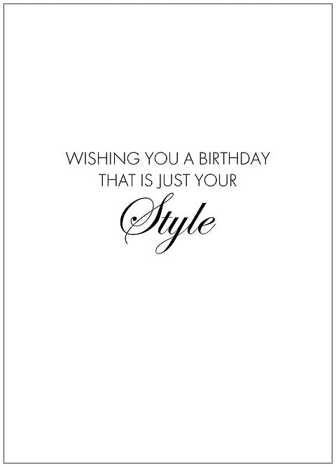 SEH CCC158 Birthday Card