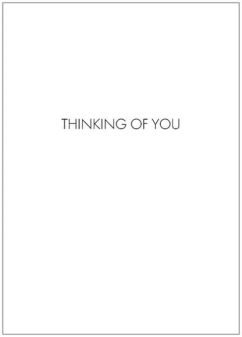 SEH CCC163 Thinking of You Card