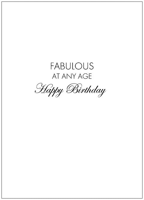 SEH CCC172 Birthday Card