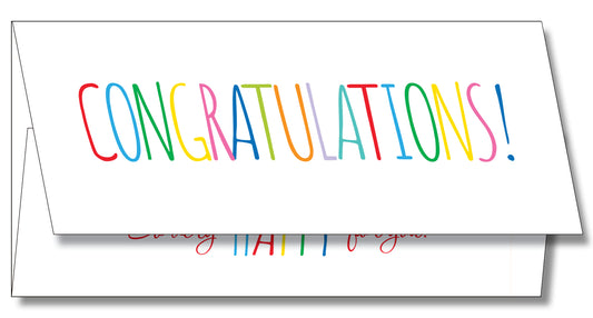 CE080501 Congratulations Currency Enclosure
