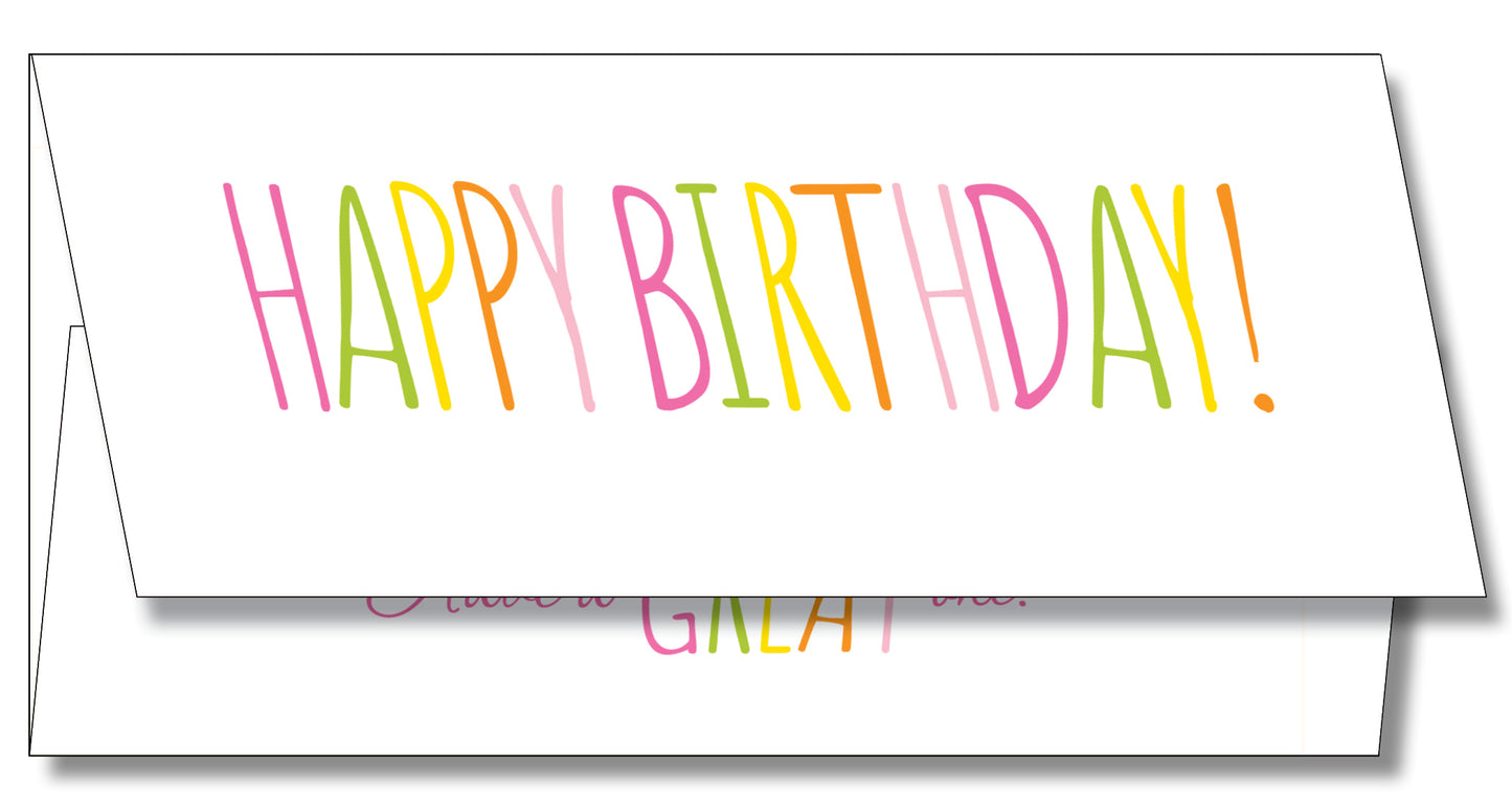 CE473007 Birthday Currency Enclosure