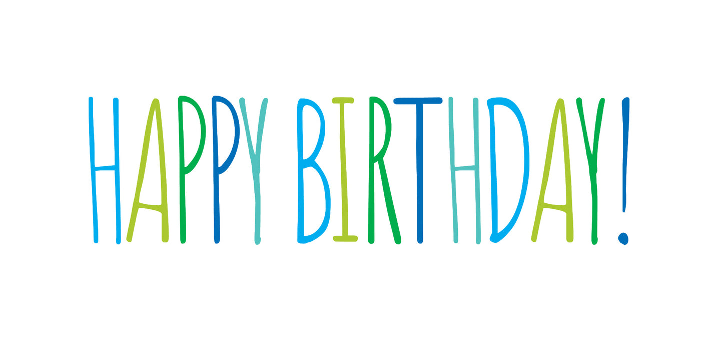 CE473016 Birthday Currency Enclosure