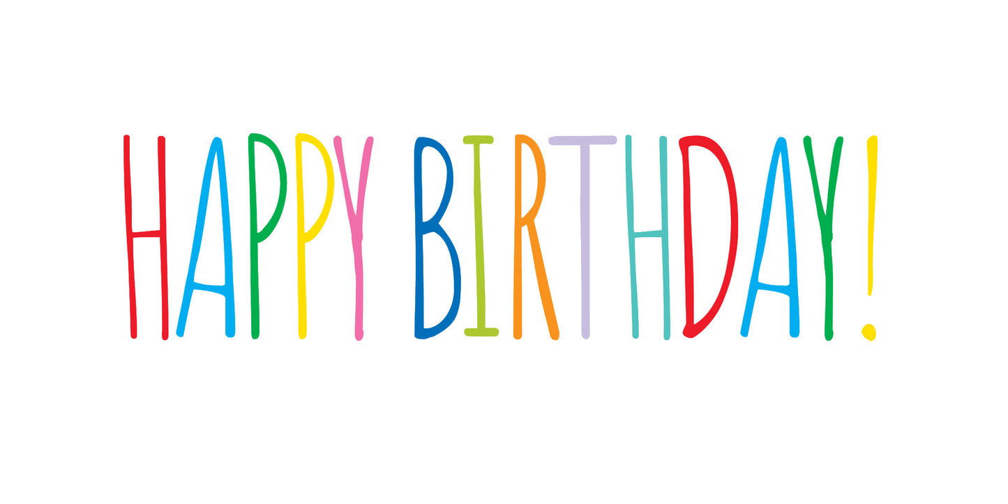 CE473501 Birthday Currency Enclosure