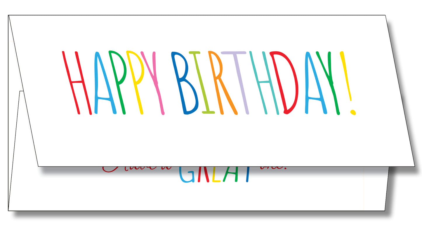 CE473501 Birthday Currency Enclosure