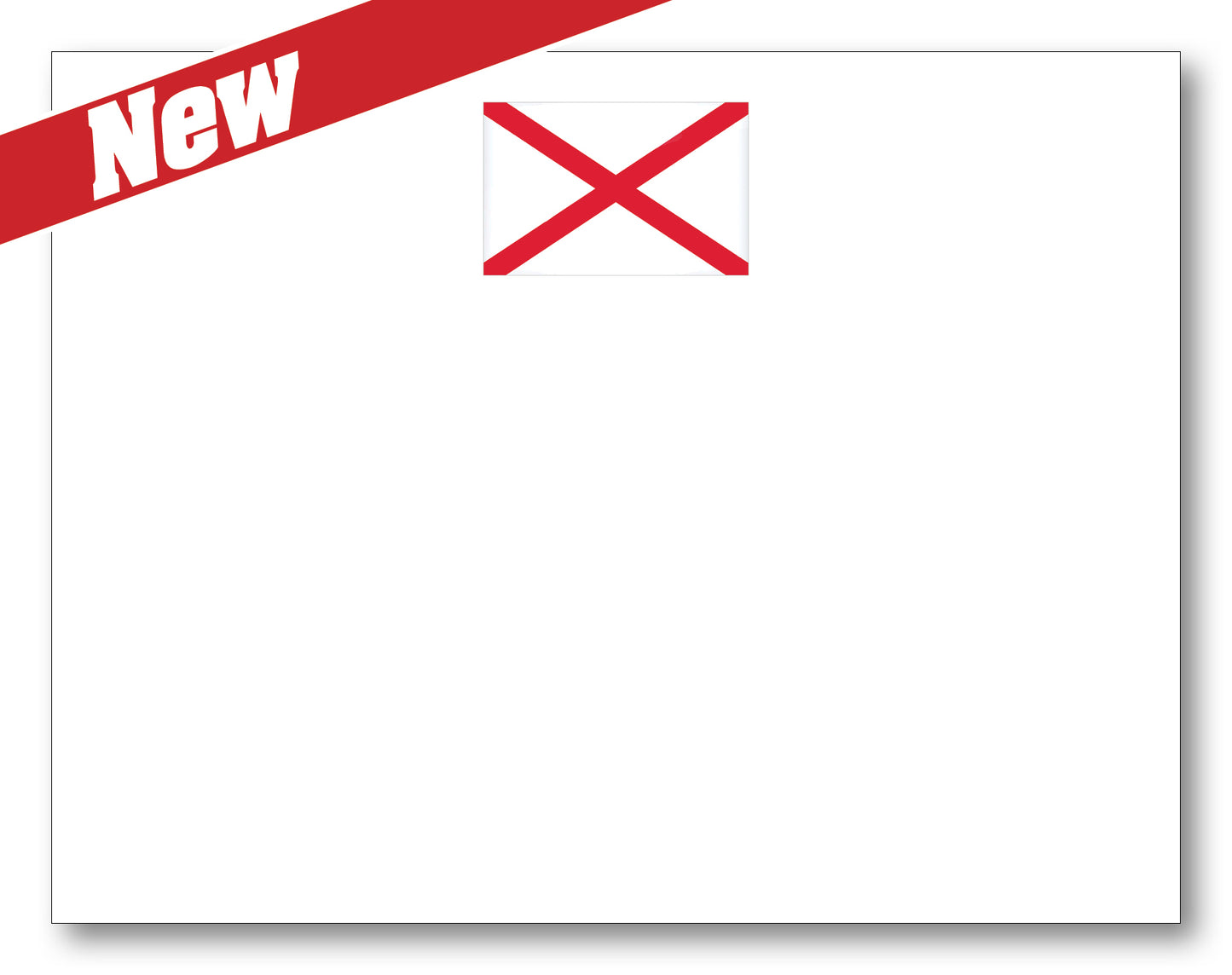 Alabama Flag Note Card