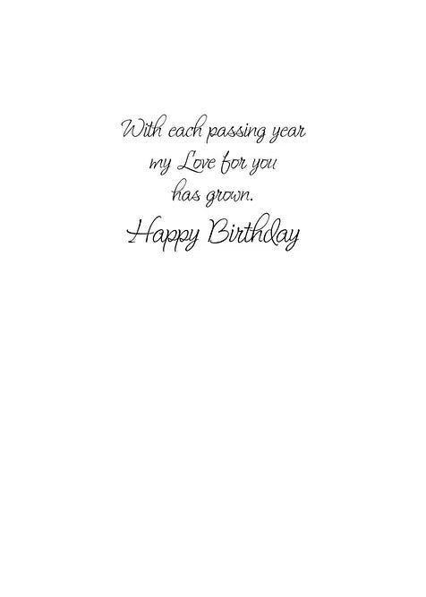 FR0203 Birthday Card / Wife