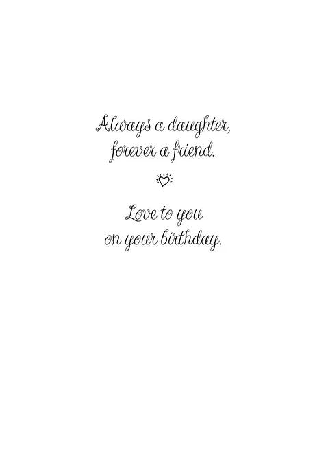 FR0205 Birthday Card / Daughter