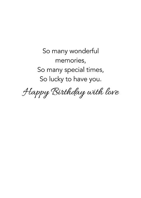 FR0223 Birthday Card / Granddaughter